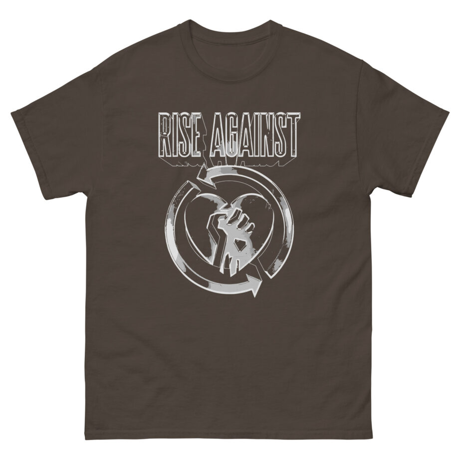 Rise Against Heartfist Logo 3d Unisex classic tee