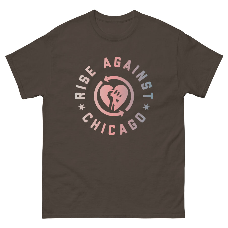 Rise Against Chicago Heartfist Unisex classic tee