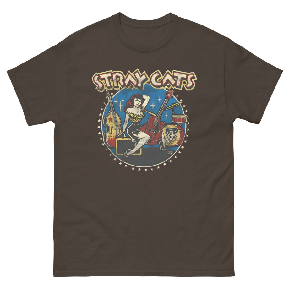 Stray Cats Ladies Bass Unisex classic tee