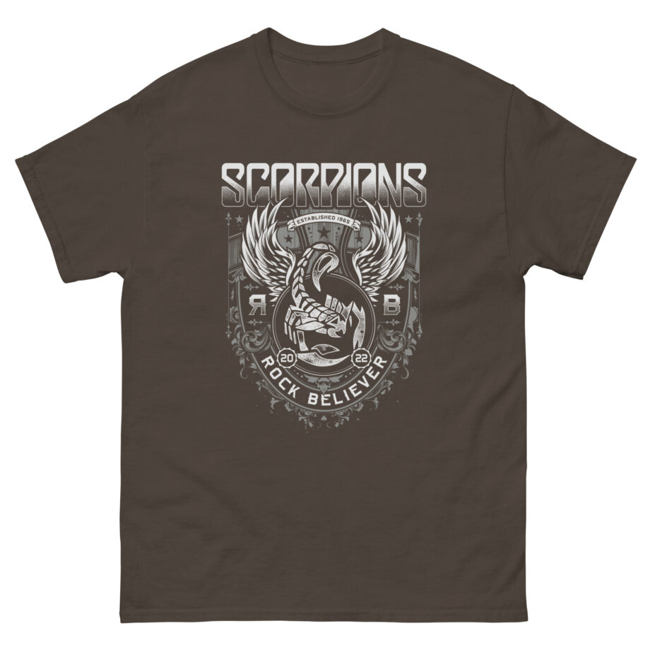 Scorpions Rock Believer Ornaments Unisex classic tee