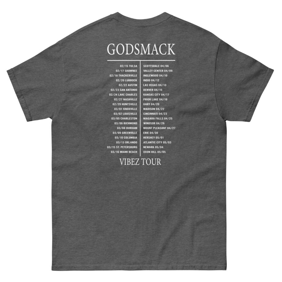 Godsmack Vibez Tour Unisex classic tee
