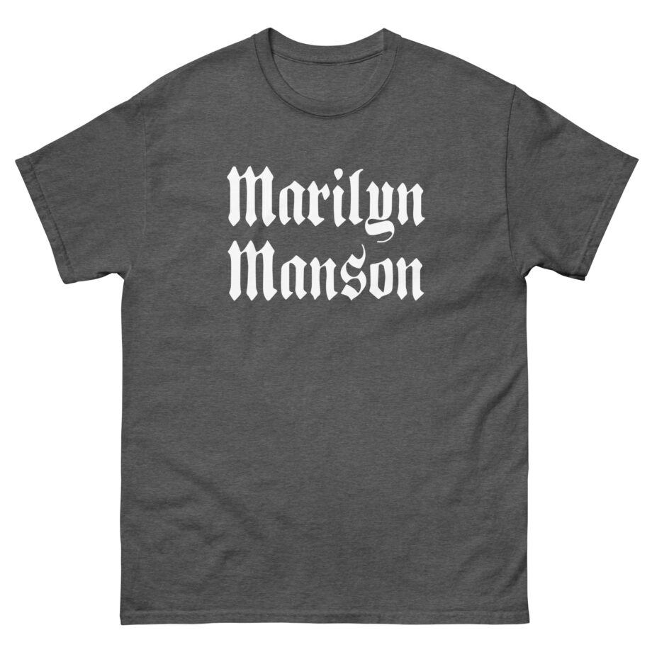 Marilyn Manson Goth Logo Unisex classic tee