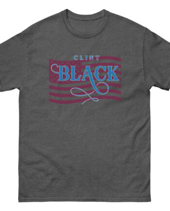 Clint Black Ladies Patriotic Bling Unisex classic tee