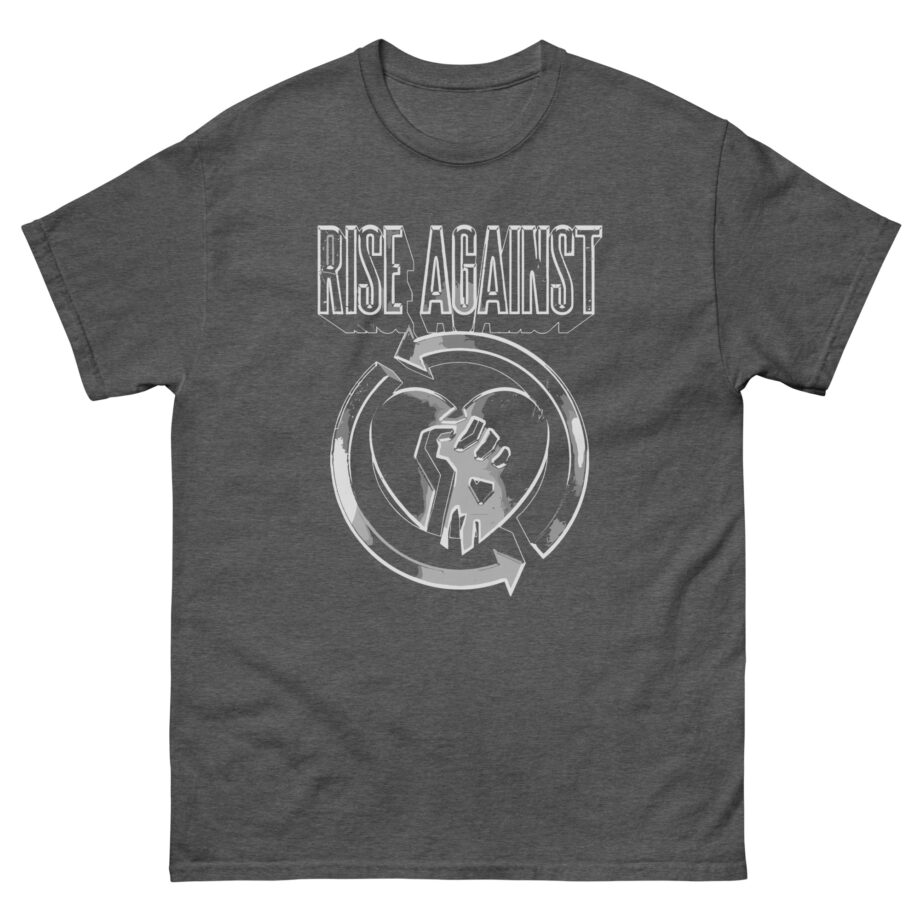 Rise Against Heartfist Logo 3d Unisex classic tee