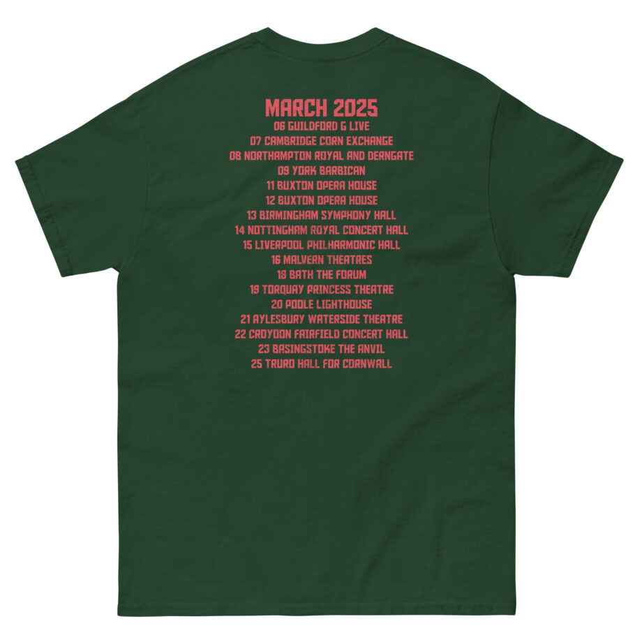 Levellers 2025 March We the Collective Tour Unisex classic tee