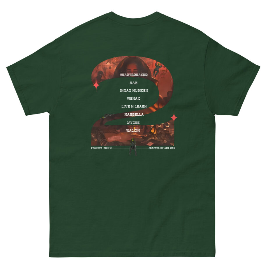 Ant Wan Släpper Wow 2 Unisex classic tee