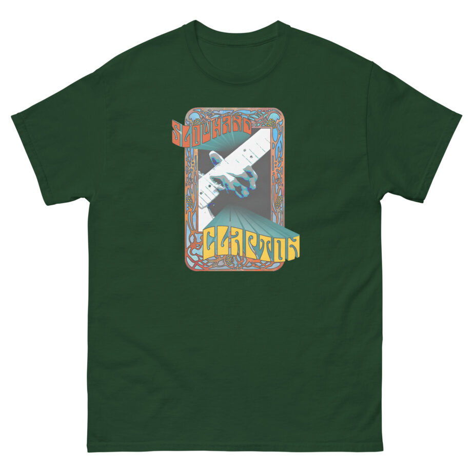 Eric Clapton Psychedelic Slowhand  Unisex classic tee