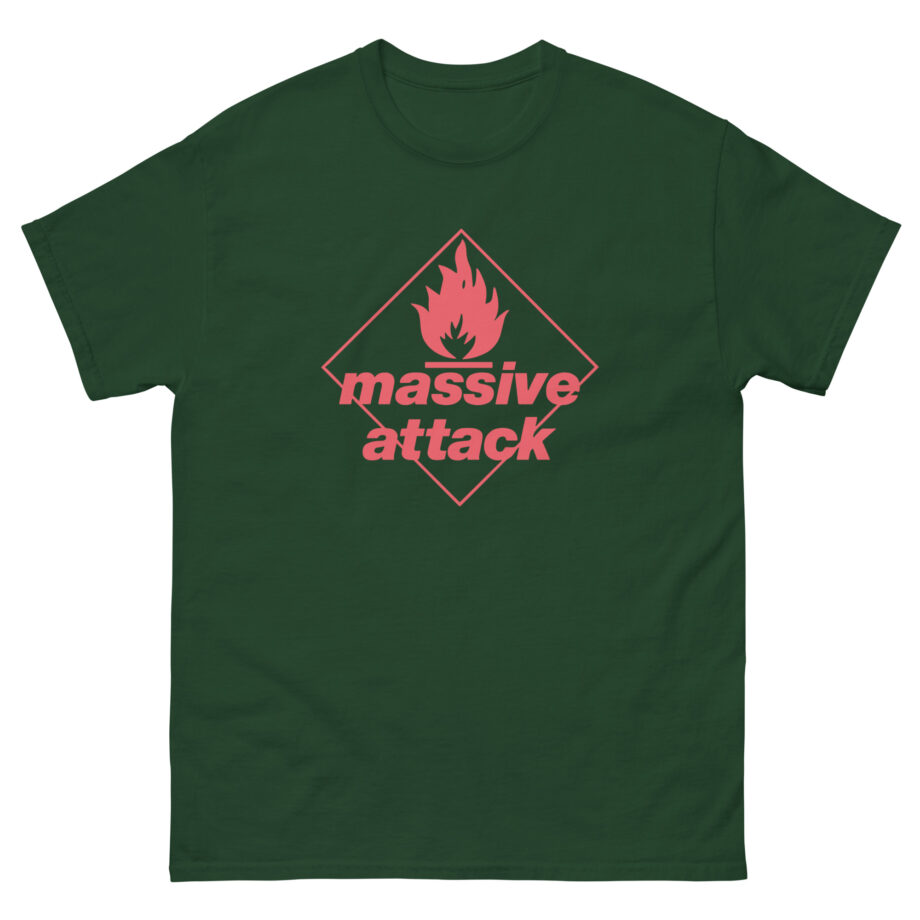 Massive Attack Blue Lines Red Logo Unisex classic tee