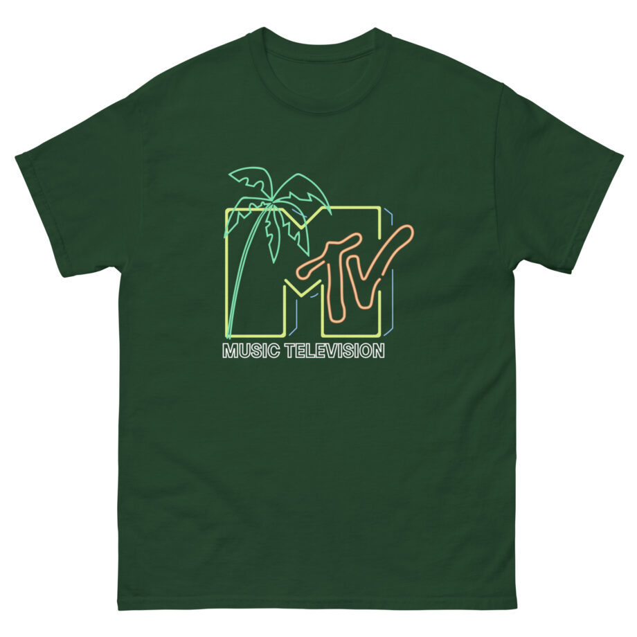 David Dobrik  Mtv Neon Light Logo Unisex classic tee