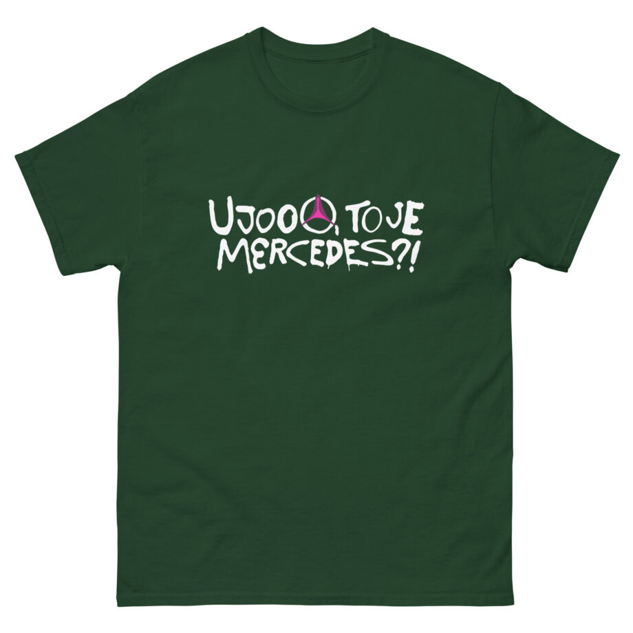 Koza Bobkov Ujooo, to Je Mercedes?! Unisex classic tee