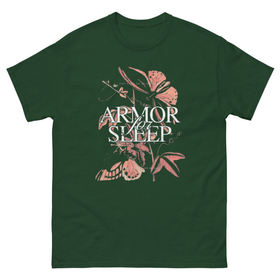 Armor for Sleep Orange Butterflies Unisex classic tee