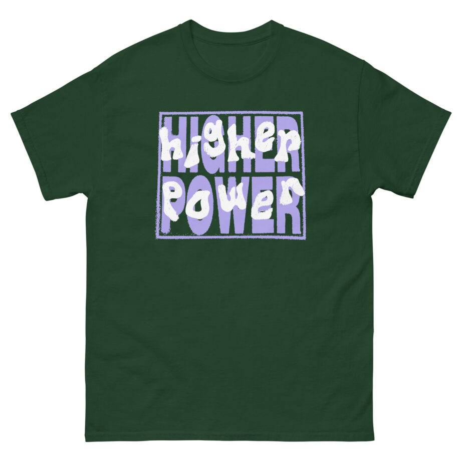 Higher Power Purple Logo Unisex classic tee