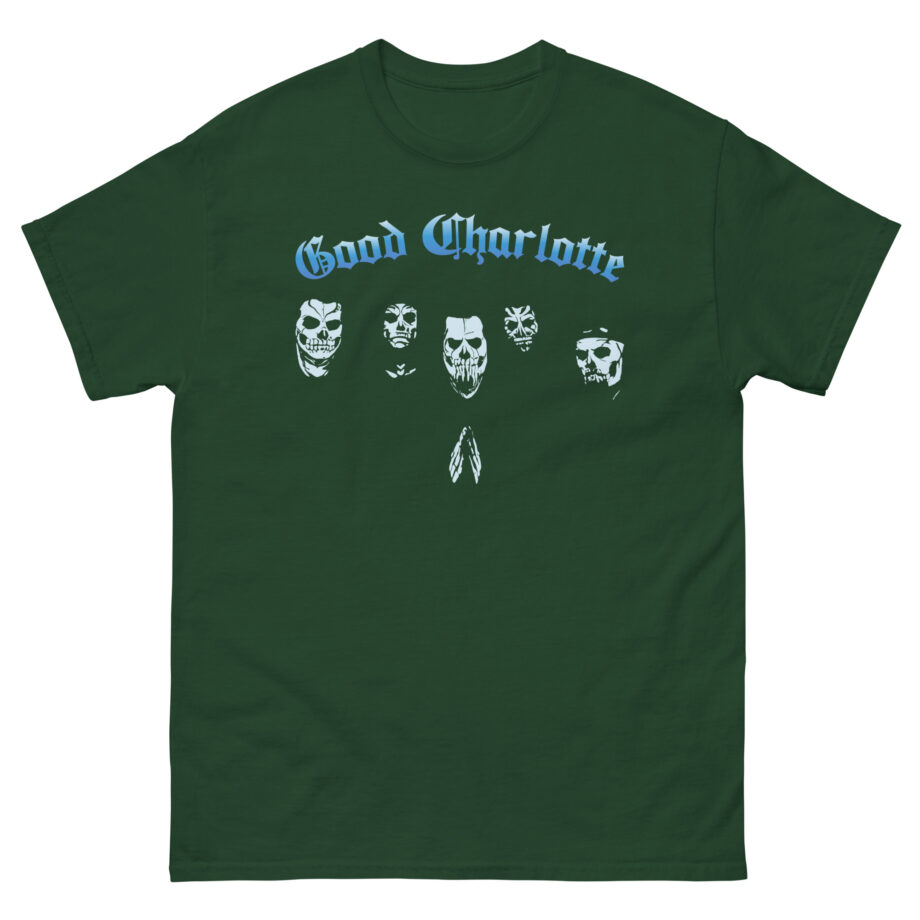 Skull Masks Glow In The Dark Unisex classic tee