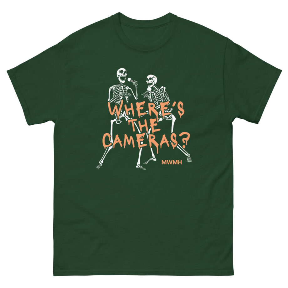 Murder With My Husband Where's the Cameras Unisex classic tee