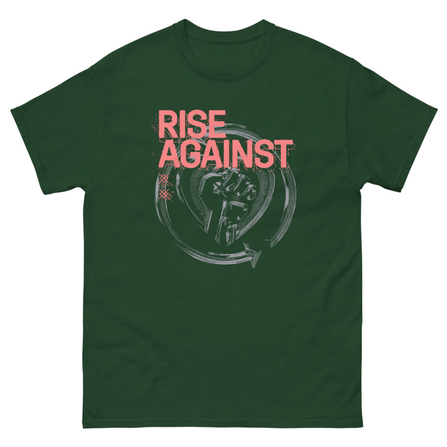 Rise Against Dual Heartfist Logo Unisex classic tee