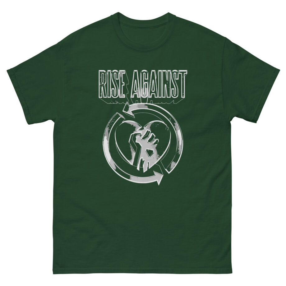 Rise Against Heartfist Logo 3d Unisex classic tee