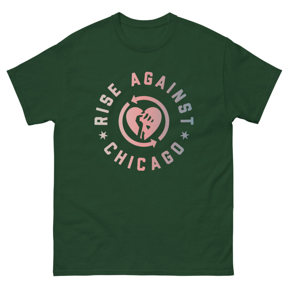 Rise Against Chicago Heartfist Unisex classic tee