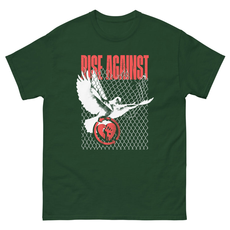Rise Against Caged Dove Unisex classic tee