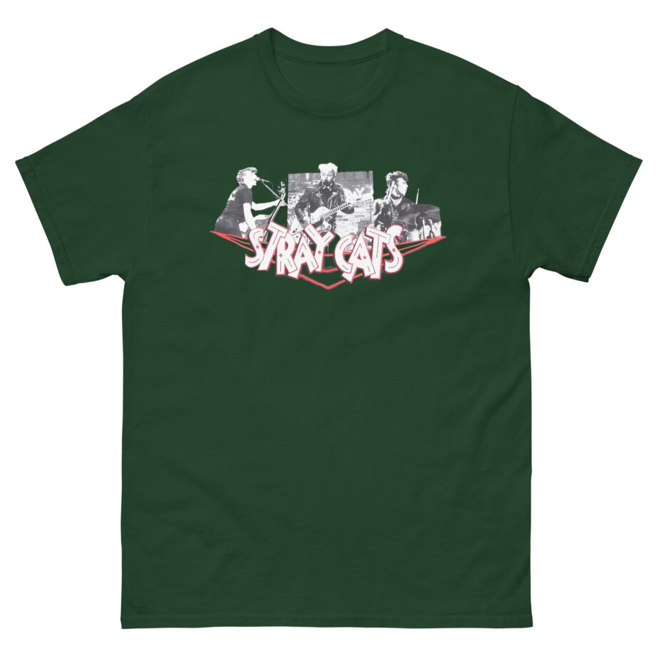 Stray Cats Photo Collage Unisex classic tee
