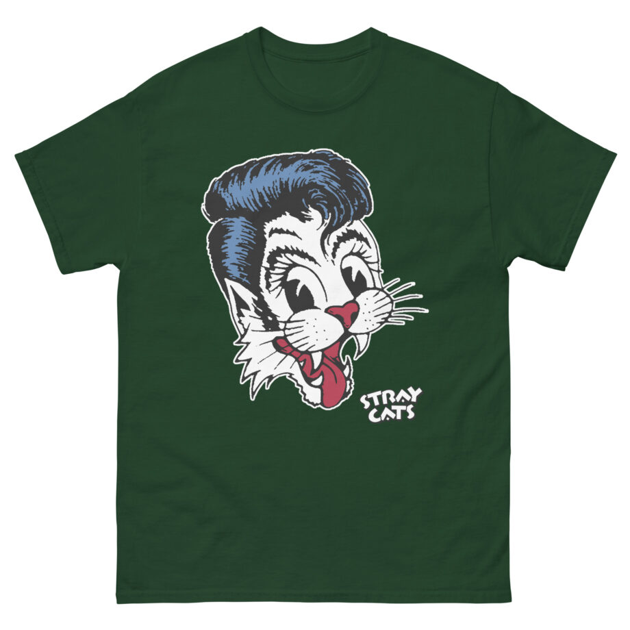 Stray Cats Big Blue Cat Unisex classic tee