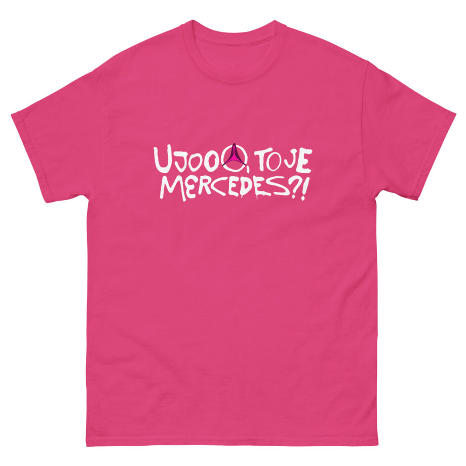 Koza Bobkov Ujooo, to Je Mercedes?! Unisex classic tee