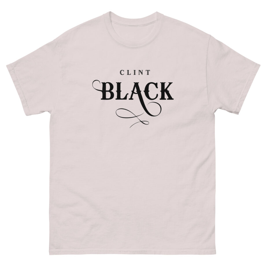 Clint Black Logo Espresso Unisex classic tee