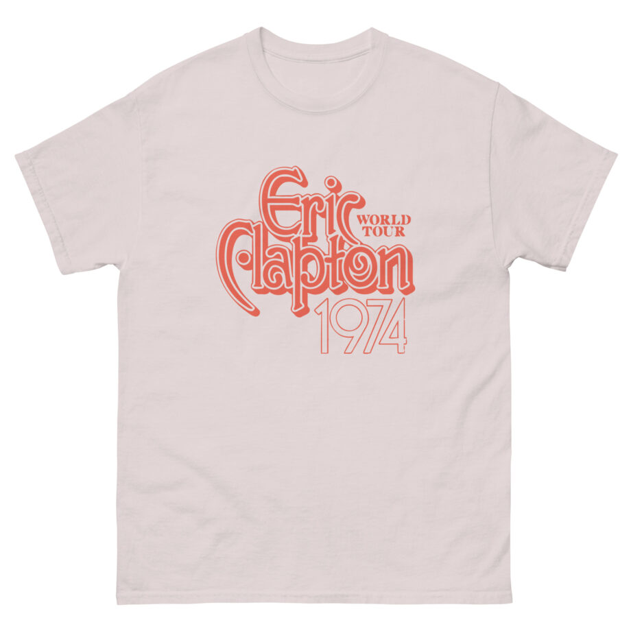 Eric Clapton World Tour 1974 Unisex classic tee
