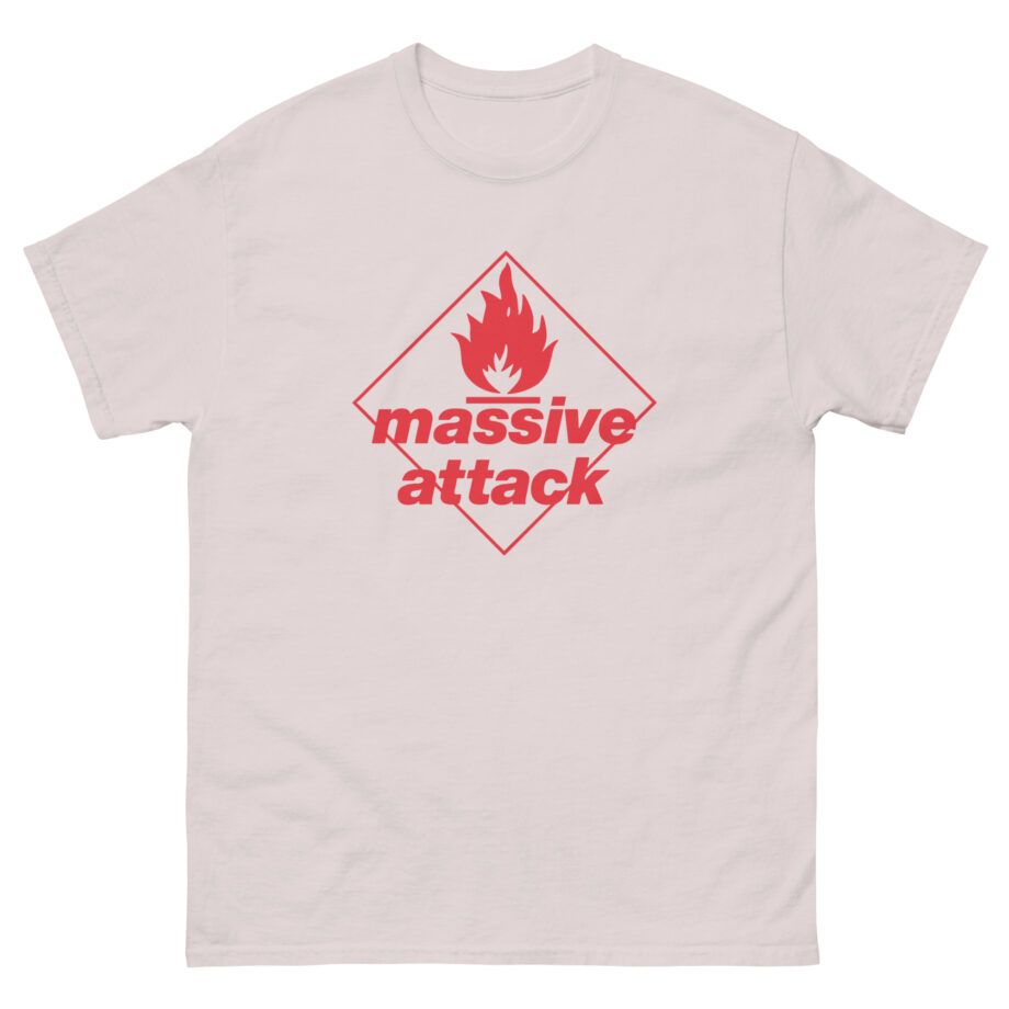 Massive Attack Blue Lines Red Logo Unisex classic tee