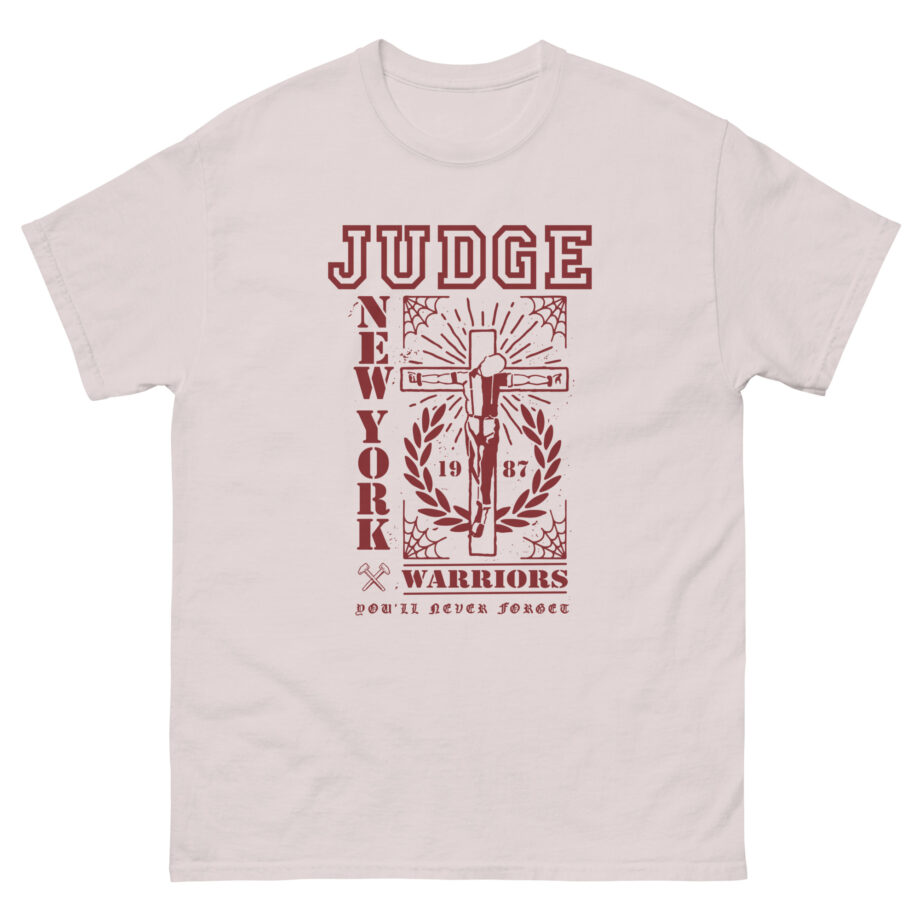 Judge Crucified Mustard Unisex classic tee