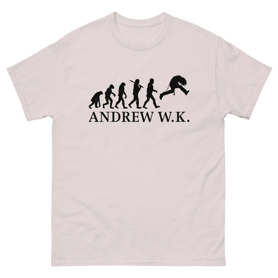 Andrew Wk Evolution of Partying Unisex classic tee