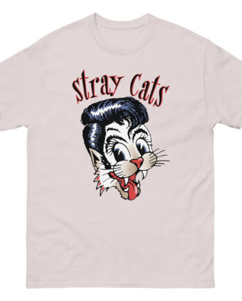 Stray Cats Airbrush Cat Unisex classic tee