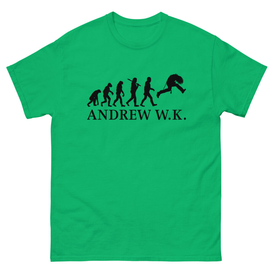Andrew Wk Evolution of Partying Unisex classic tee