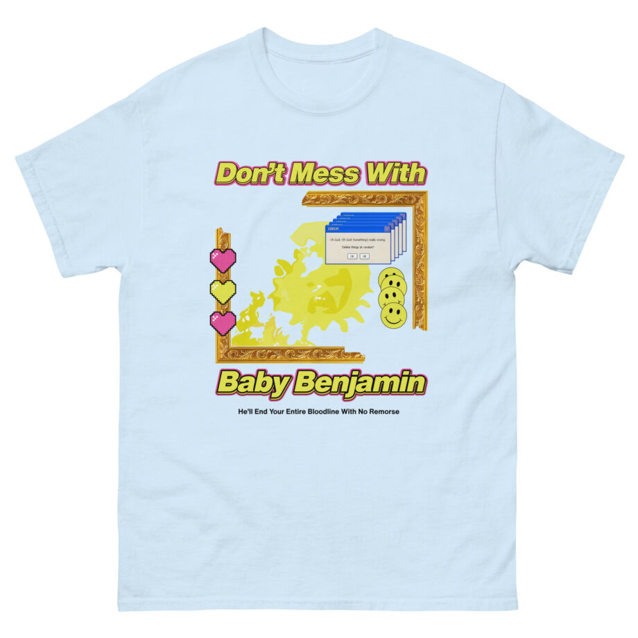 Garrett Watts Don't Mess With Baby Benjamin Unisex classic tee