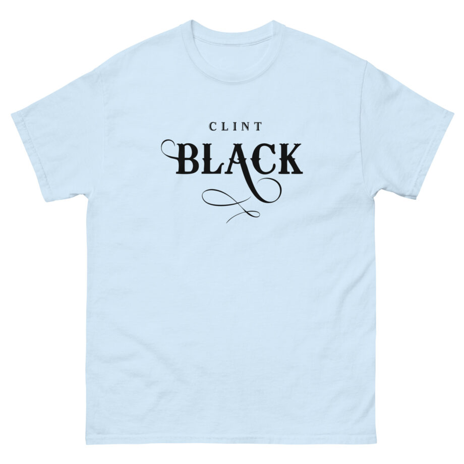 Clint Black Logo Espresso Unisex classic tee