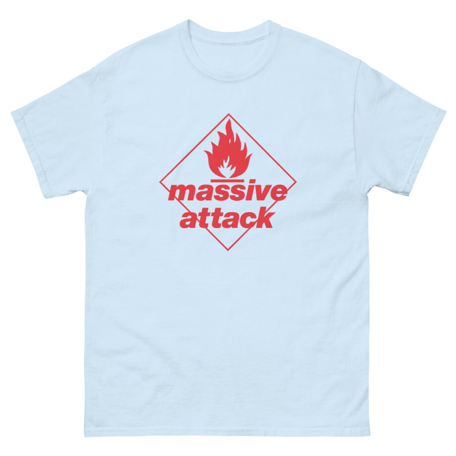 Massive Attack Blue Lines Red Logo Unisex classic tee