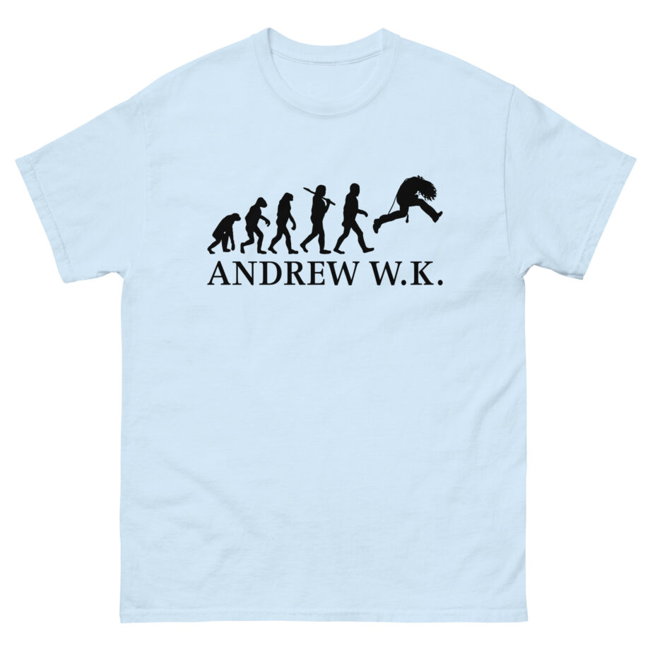 Andrew Wk Evolution of Partying Unisex classic tee