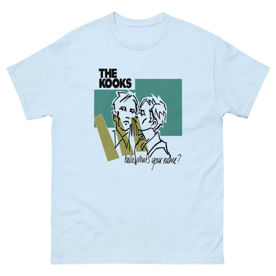 Hello Whats Your Name the Kooks Unisex classic tee