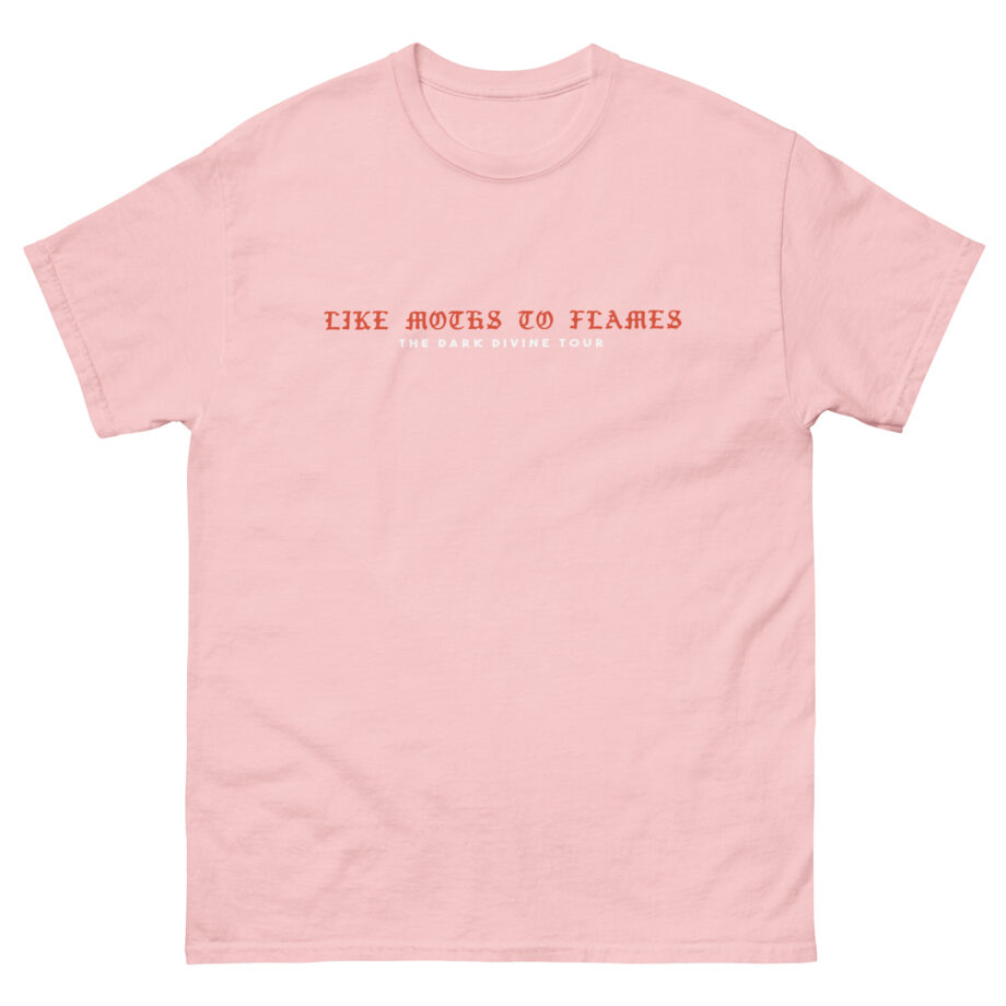 Like Moths to Flames the Dark Divine Tour Unisex classic tee