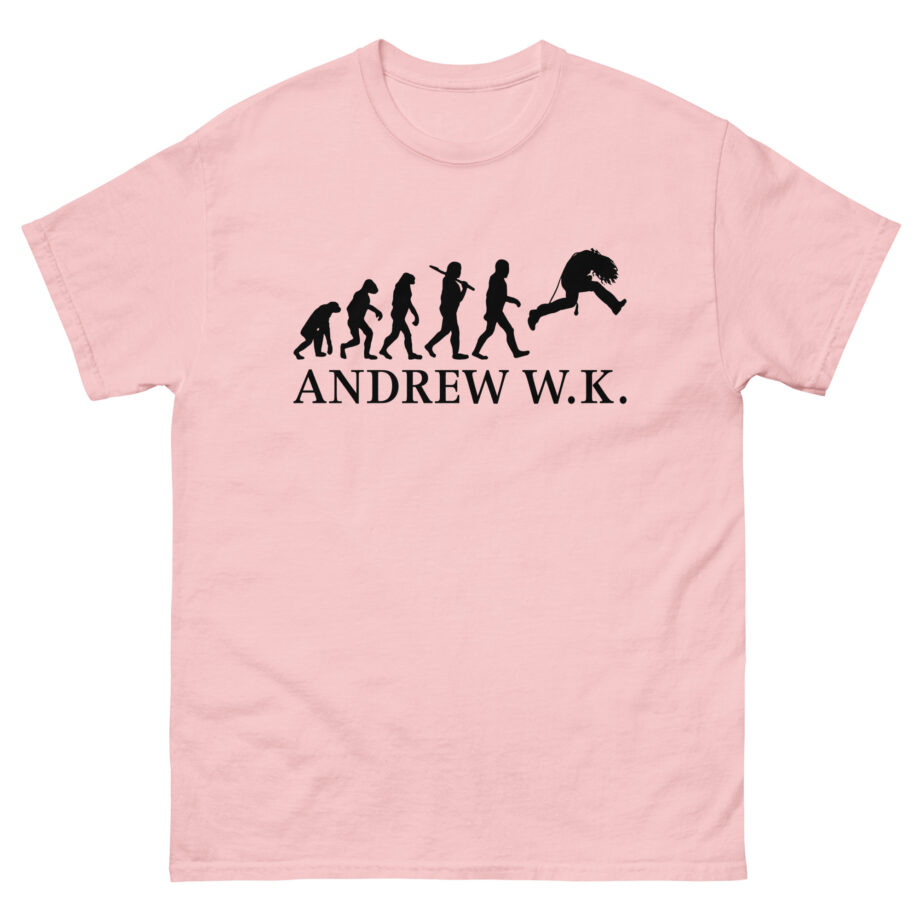 Andrew Wk Evolution of Partying Unisex classic tee