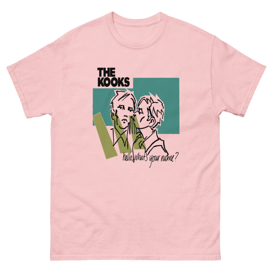 Hello Whats Your Name the Kooks Unisex classic tee