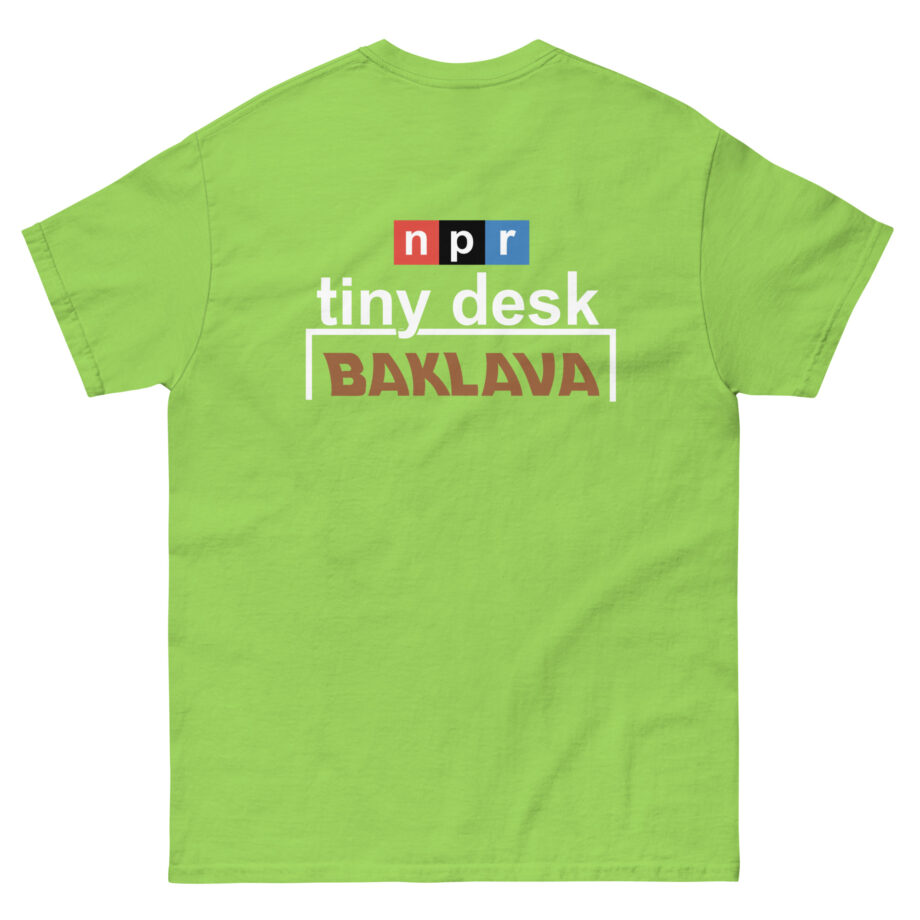 Action Bronson Baklava X Npr Tiny Desk Unisex classic tee
