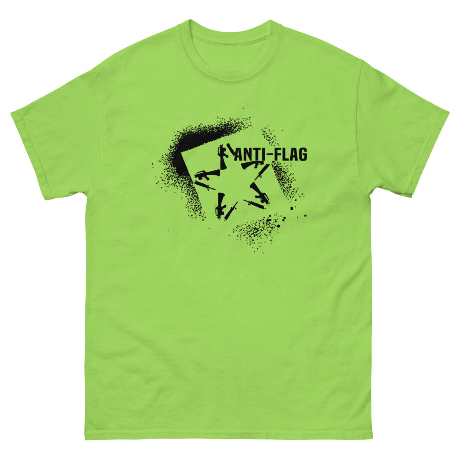 Anti Flag Big Gunstar Unisex classic tee