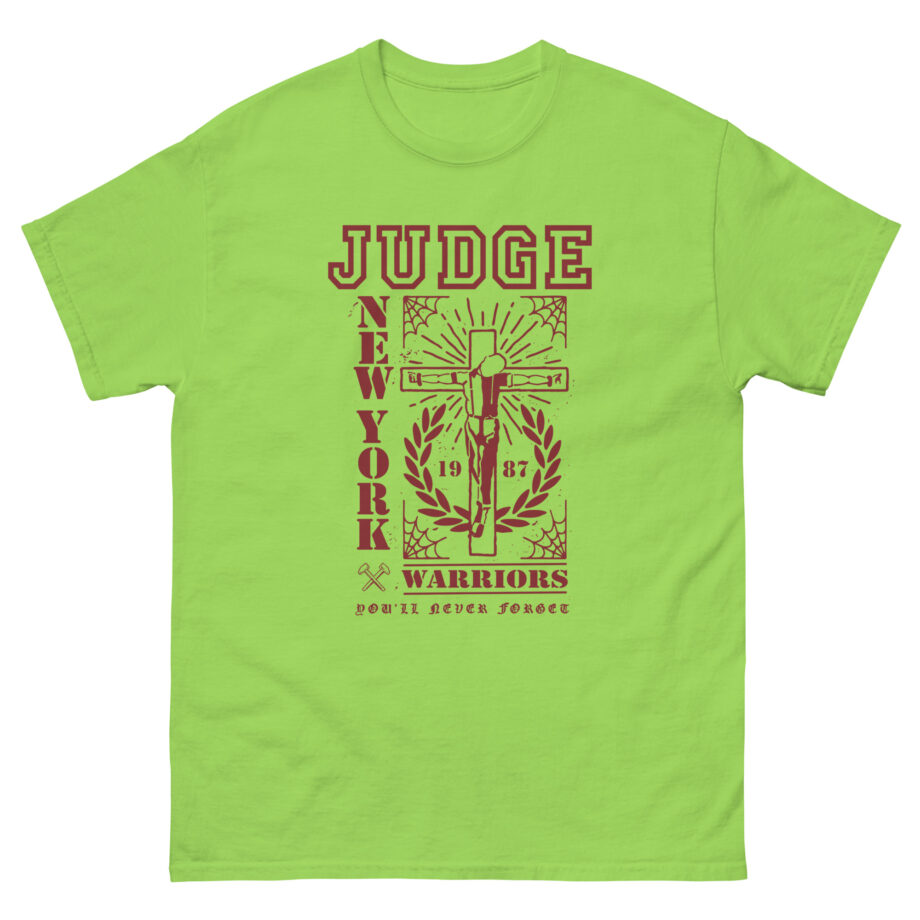 Judge Crucified Mustard Unisex classic tee