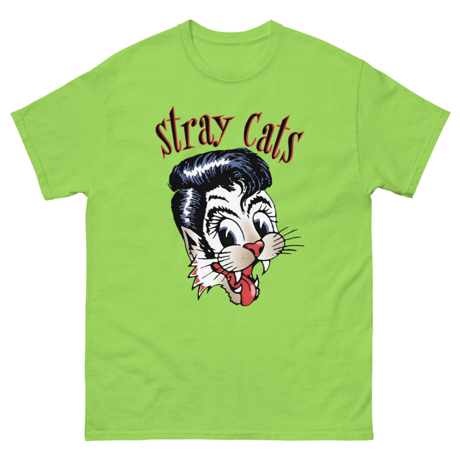 Stray Cats Airbrush Cat Unisex classic tee
