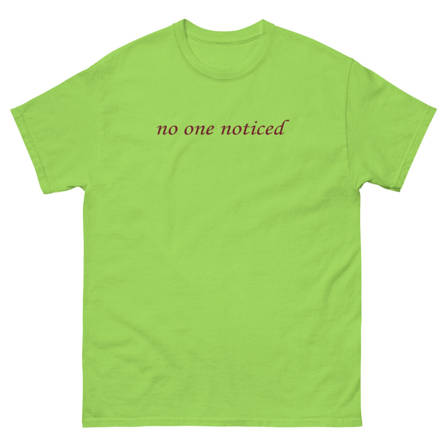 The Marias No One Noticed Unisex classic tee