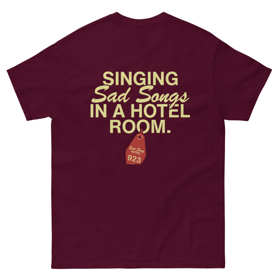 Joshua Bassett Sad Songs Unisex classic tee