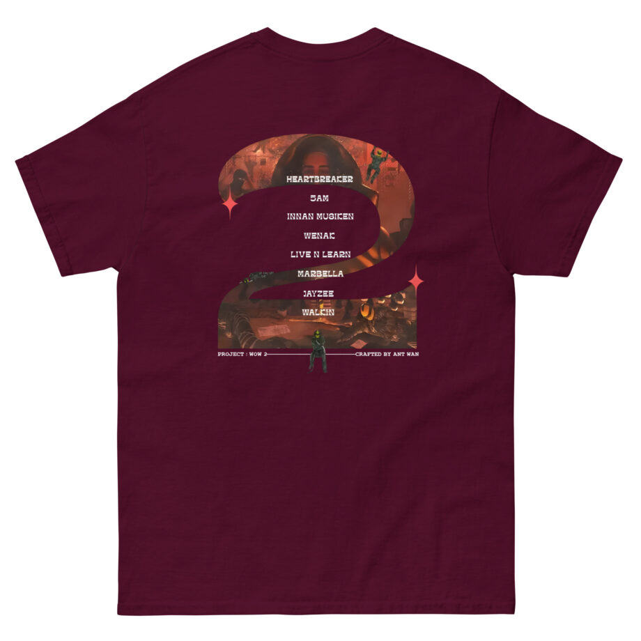 Ant Wan Släpper Wow 2 Unisex classic tee