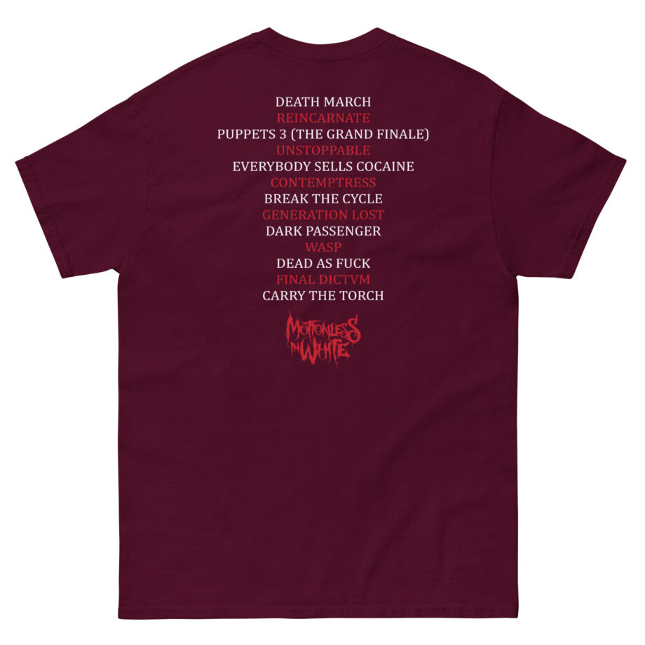 Motionless in White the Queen Unisex classic tee