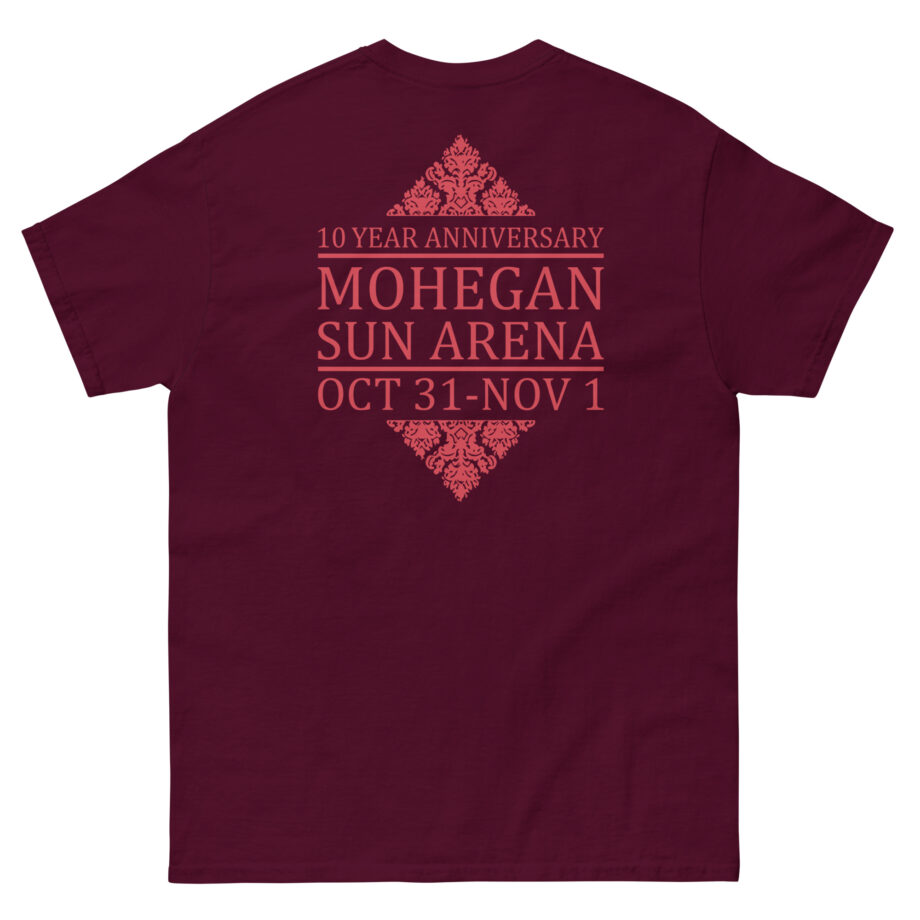 Motionless in White Red Reincarnate 10 Year Apocalypse Fest Unisex classic tee