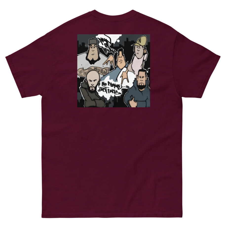 Pain of Truth No Blame...just Facts Unisex classic tee